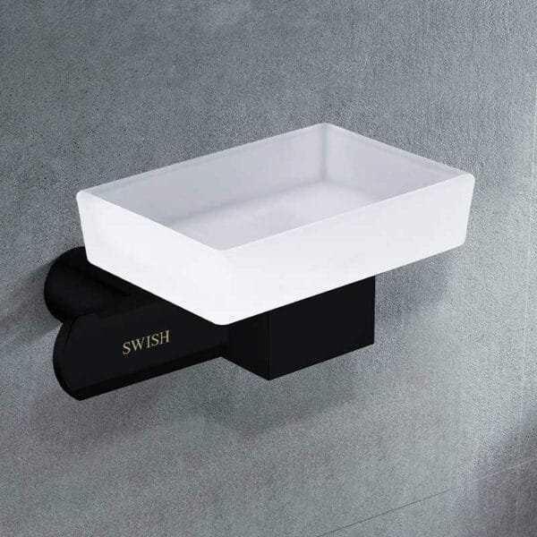 08317MB SWISH Black Planate Soap Case - Image 3