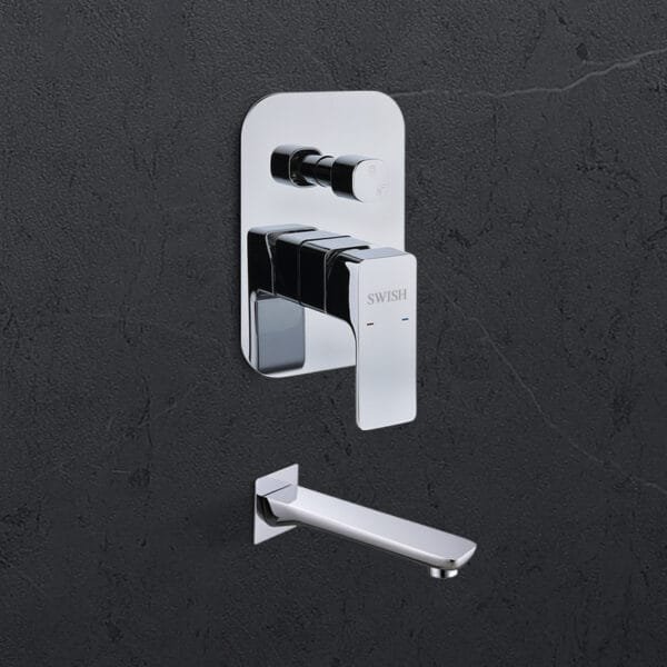 344811 SWISH Picasso Shower Mixer 4 Way & Spout - Image 3