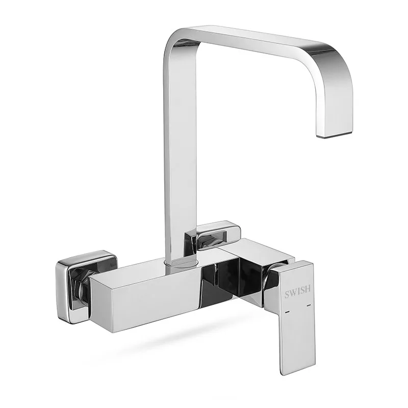 913814 SWISH Sink Mixer Wall