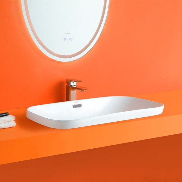 4828 SWISH Semi Recessed Counter Basin - Image 3