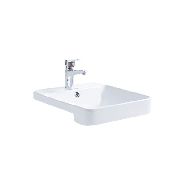 CB 0300119-00 SWISH Semi Recessed Counter Basin