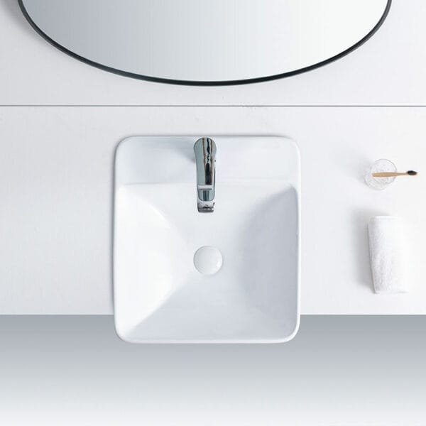 CB 0300119-00 SWISH Semi Recessed Counter Basin - Image 4