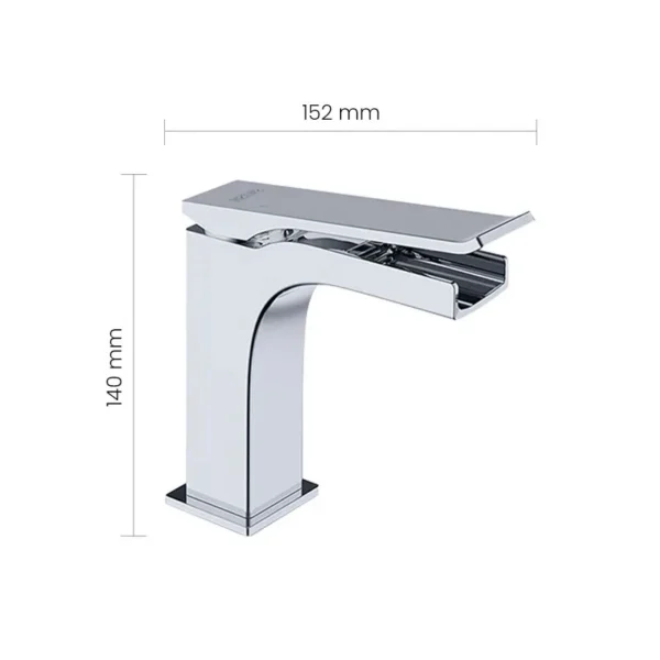 39312122 SWISH Basin Mixer - Image 2