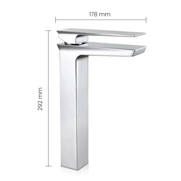 712213 SWISH Long Basin Mixer - Image 2