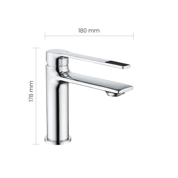 822212A SWISH Basin Mixer - Image 2