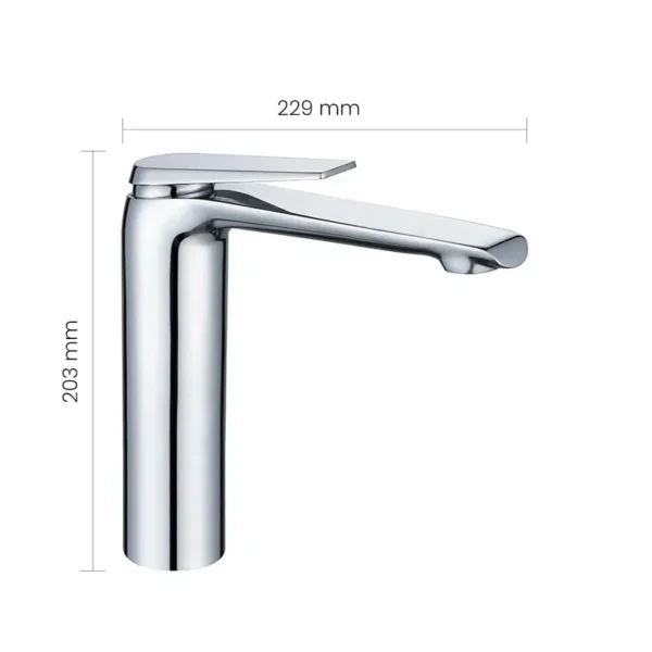 983431 SWISH Long Basin Mixer - Image 2