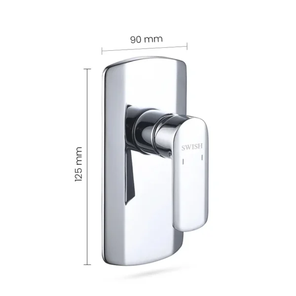 835811 SWISH Planate Shower Mixer 3 Way - Image 2