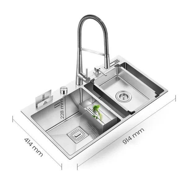 M1836DB SWISH Multifunctional Sink - Image 2