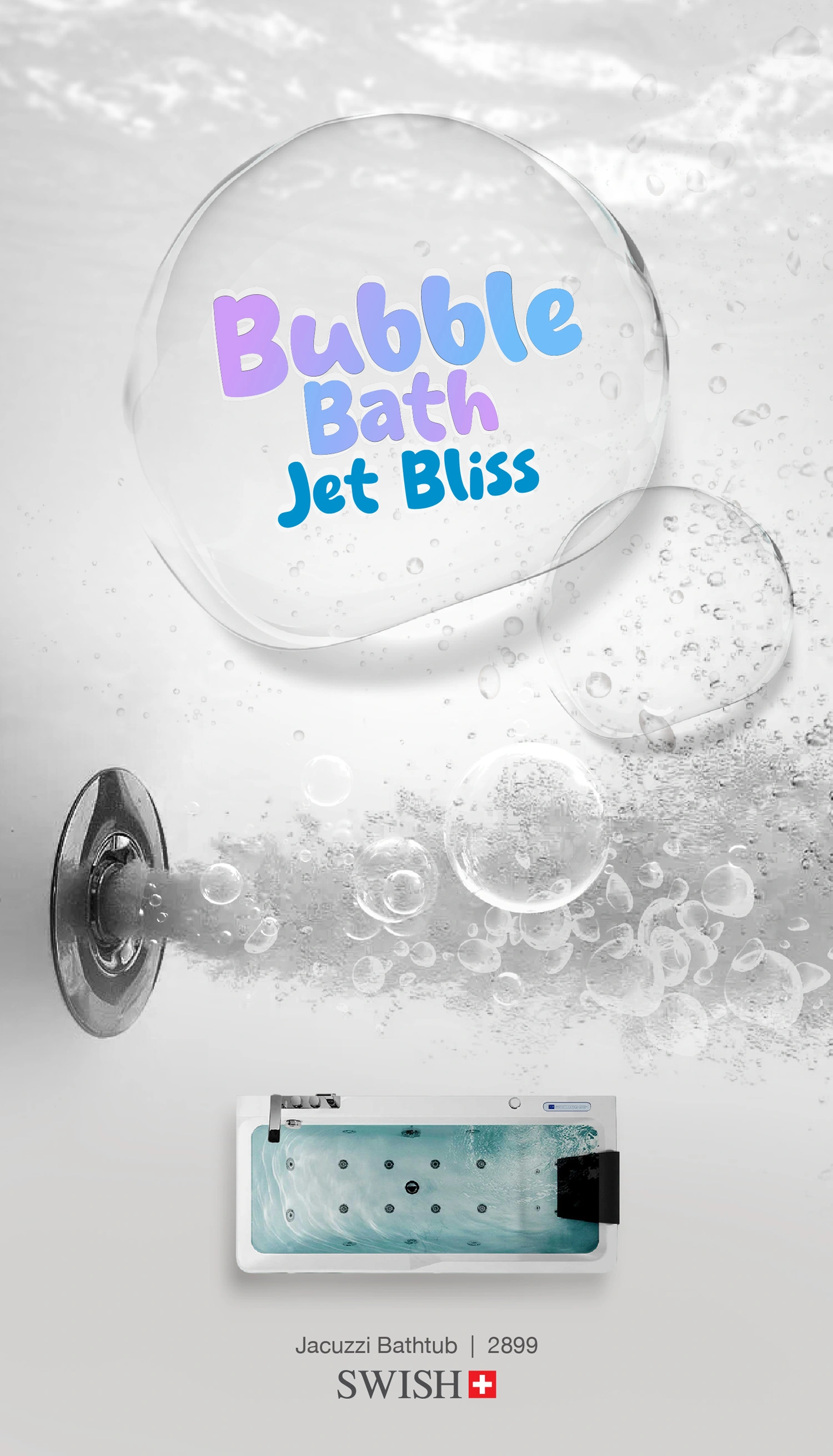 2899 SWISH Jacuzzi Bathtub 17 Product Media