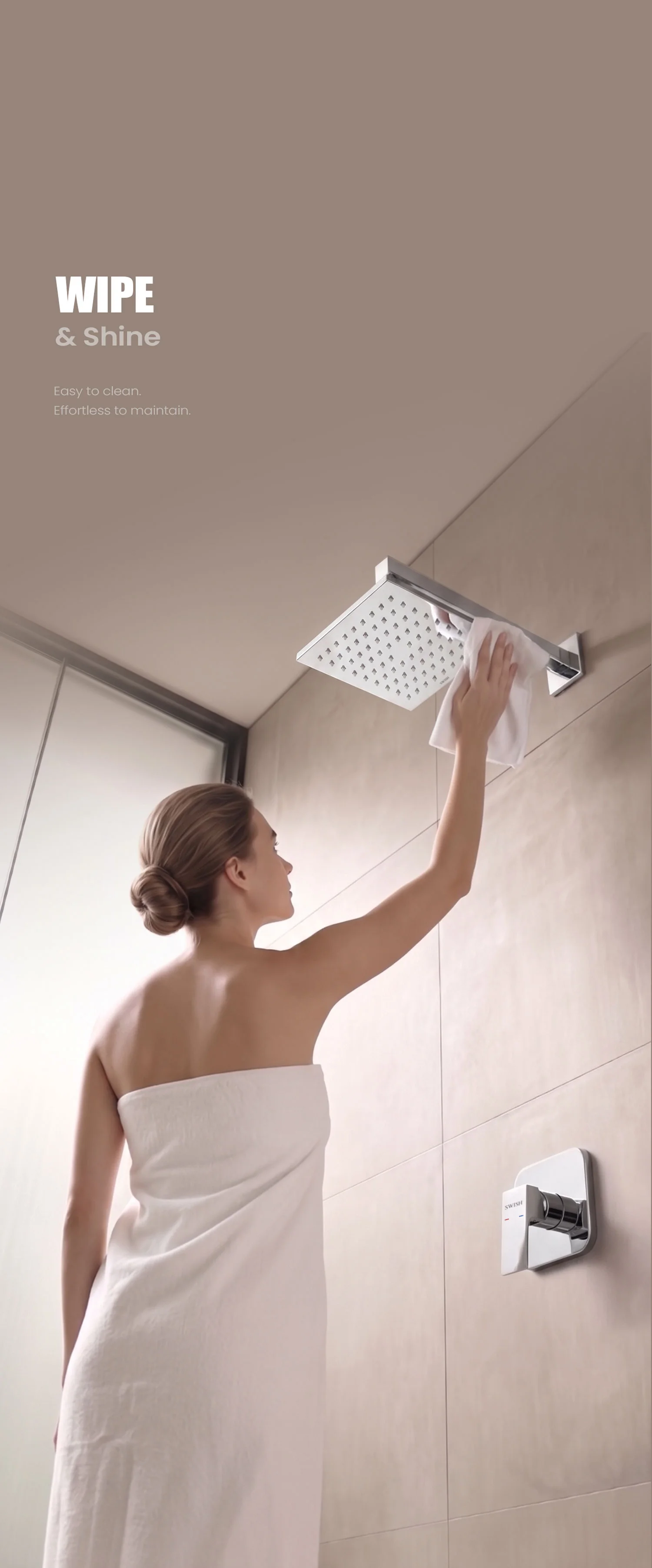 MS 0100137-00 SWISH Overhead Shower Storytelling Image