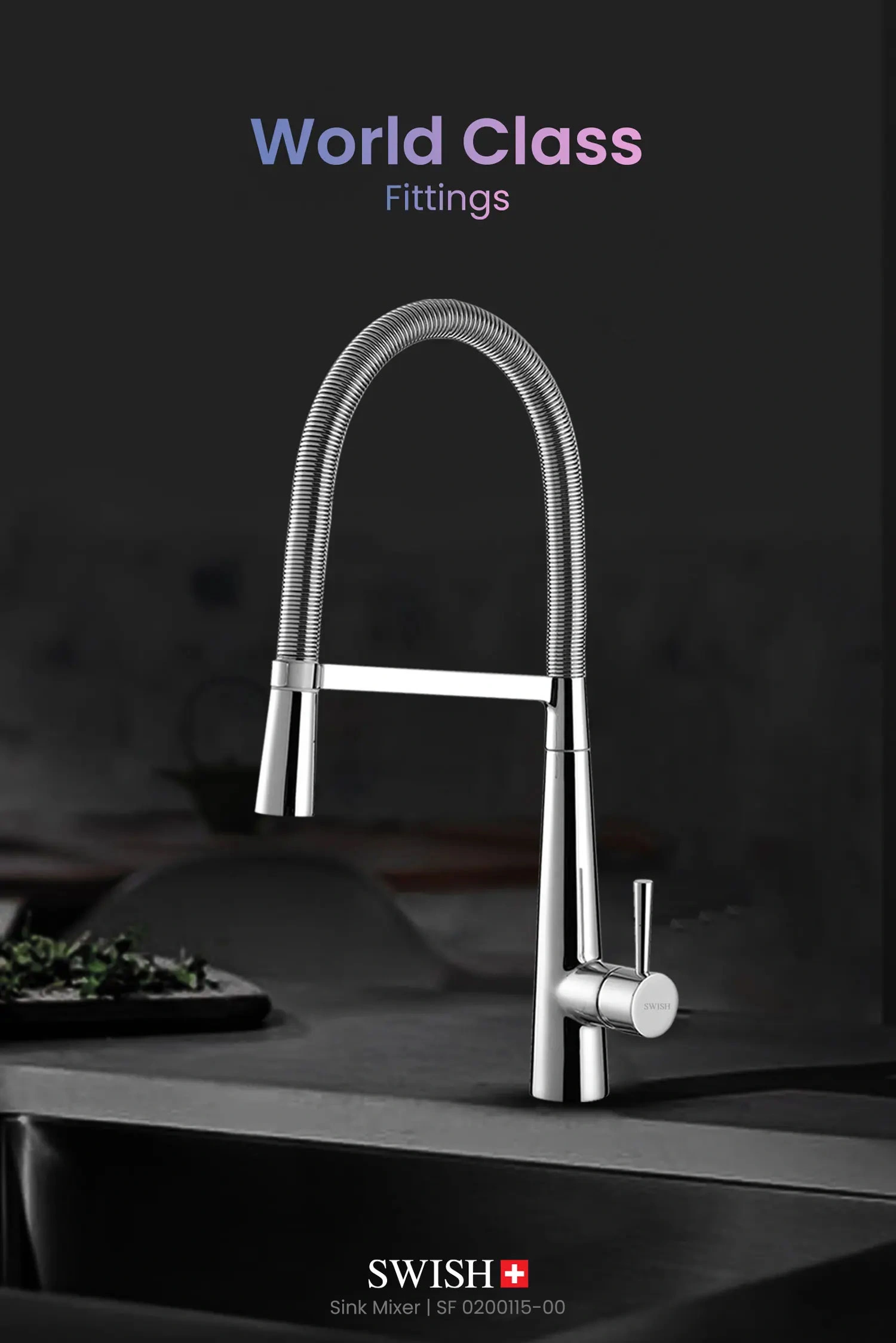 Filo – SF 0200115-00 SWISH Sink Mixer Storytelling Image
